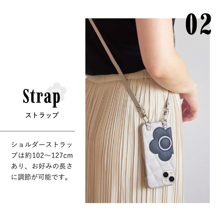 MARY QUANT（マリークヮント） スマホショルダー カバー スマホケース