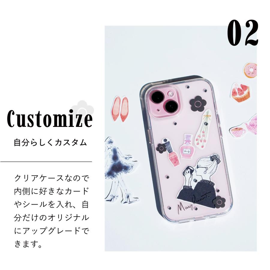 MARY QUANT（マリークヮント） iPhone15 14 13 スマホケース 携帯