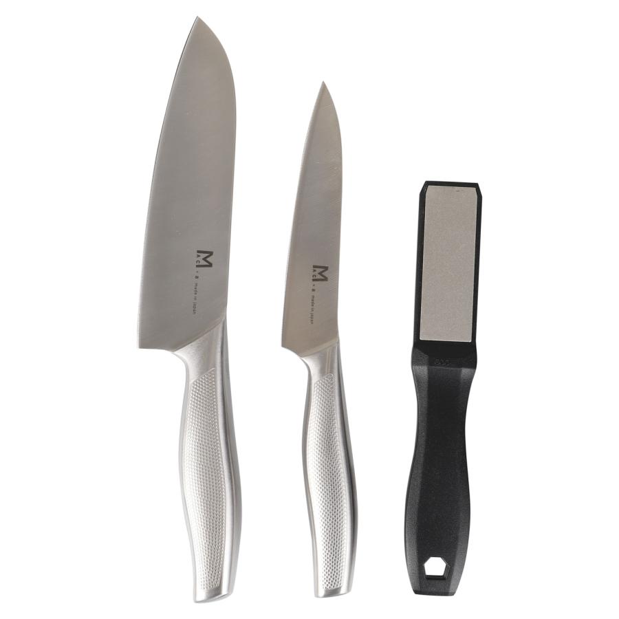 特典付き マックプラスエー MAC＋a 包丁3点セット 三徳包丁 ペティ