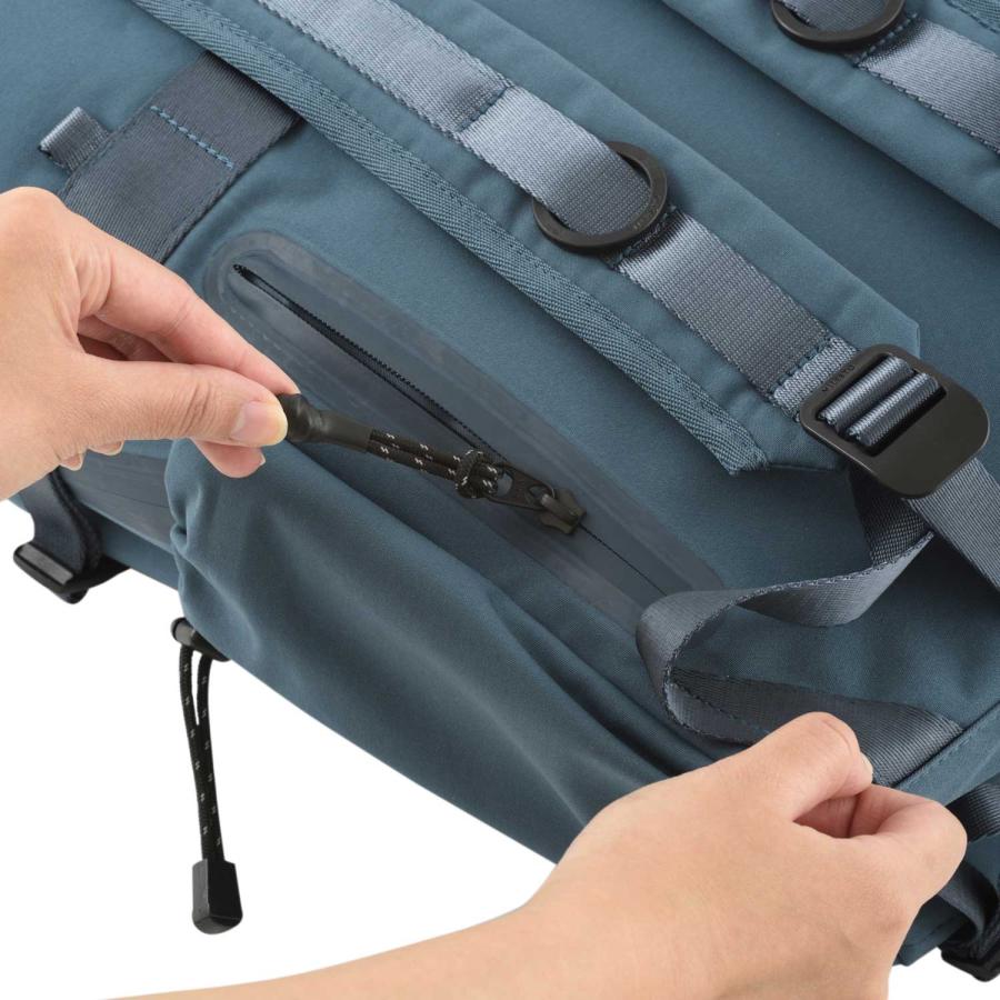 ミレスト MILESTO リュック バッグ バックパック サイド バックル メンズ レディース Lサイズ 撥水 SIDE BUCKLE BACKPACK L ブラック | MILESTO | 12