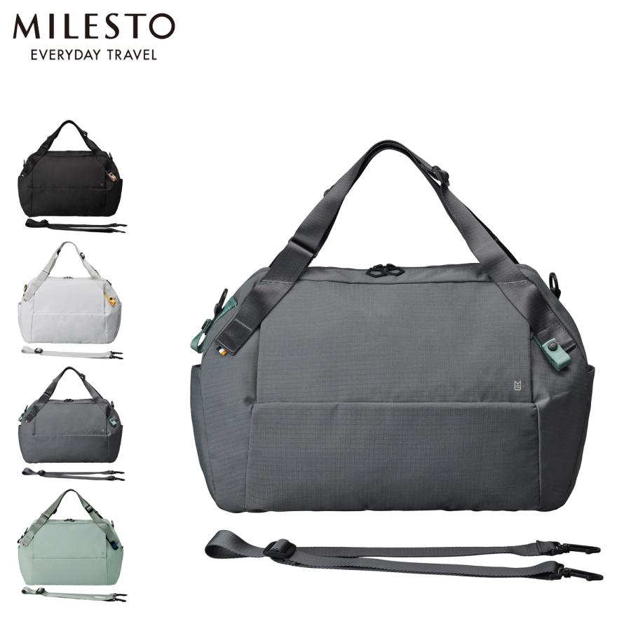 MILESTO（ミレスト） ボストンショルダーバッグ Hutte フュッテ メンズ