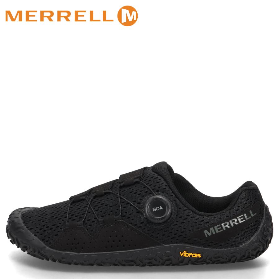 美品！MERRELL ベイパ―　グローブ６ /24.5/ブラック VAPOR GLOVE 6 BOAベイパー グローブ 6 ボア［ウィメンズ］ – MERRELL