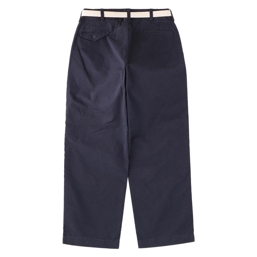 Master&Co ベルト付き チノパン ネイビー MASTER&Co（マスターアンドコー） MASTER&Co. チノ パンツ チノパン
