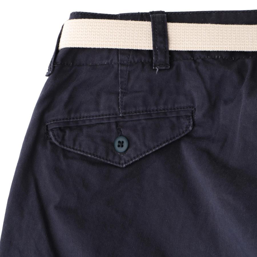 Master&Co ベルト付き チノパン ネイビー MASTER&Co（マスターアンドコー） MASTER&Co. チノ パンツ チノパン