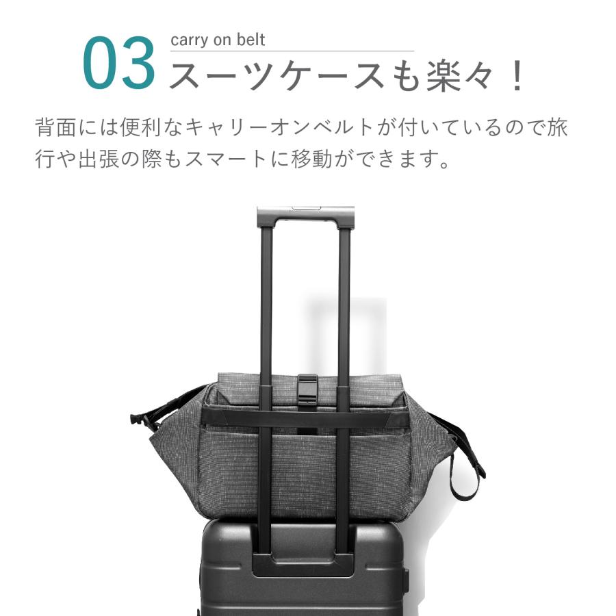 NIID ニード ボストンバッグ ダッフルショルダーバッグ キャッシュ メンズ レディー 13L 36L 大容量 斜めがけ 撥水 超PayPay祭 | NIID | 16
