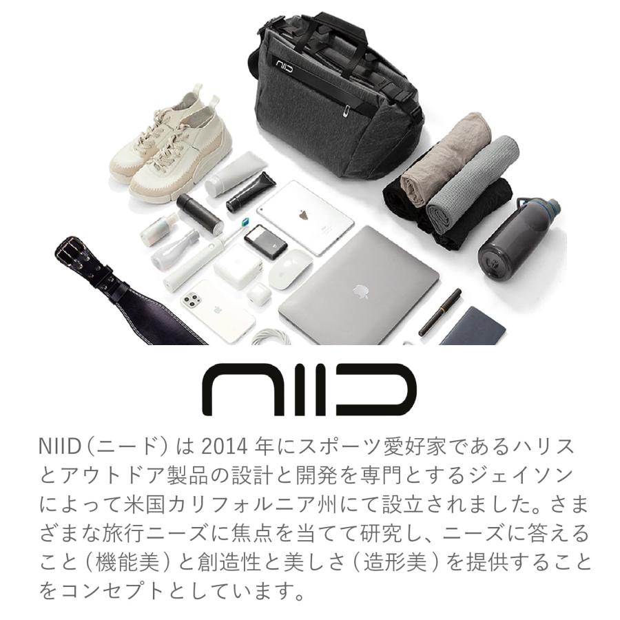 NIID ニード ボストンバッグ ダッフルショルダーバッグ キャッシュ メンズ レディー 13L 36L 大容量 斜めがけ 撥水 超PayPay祭 | NIID | 21