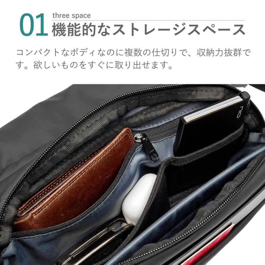 NIID 特典付き ニード ショルダーバッグ チェストバッグ メンズ
