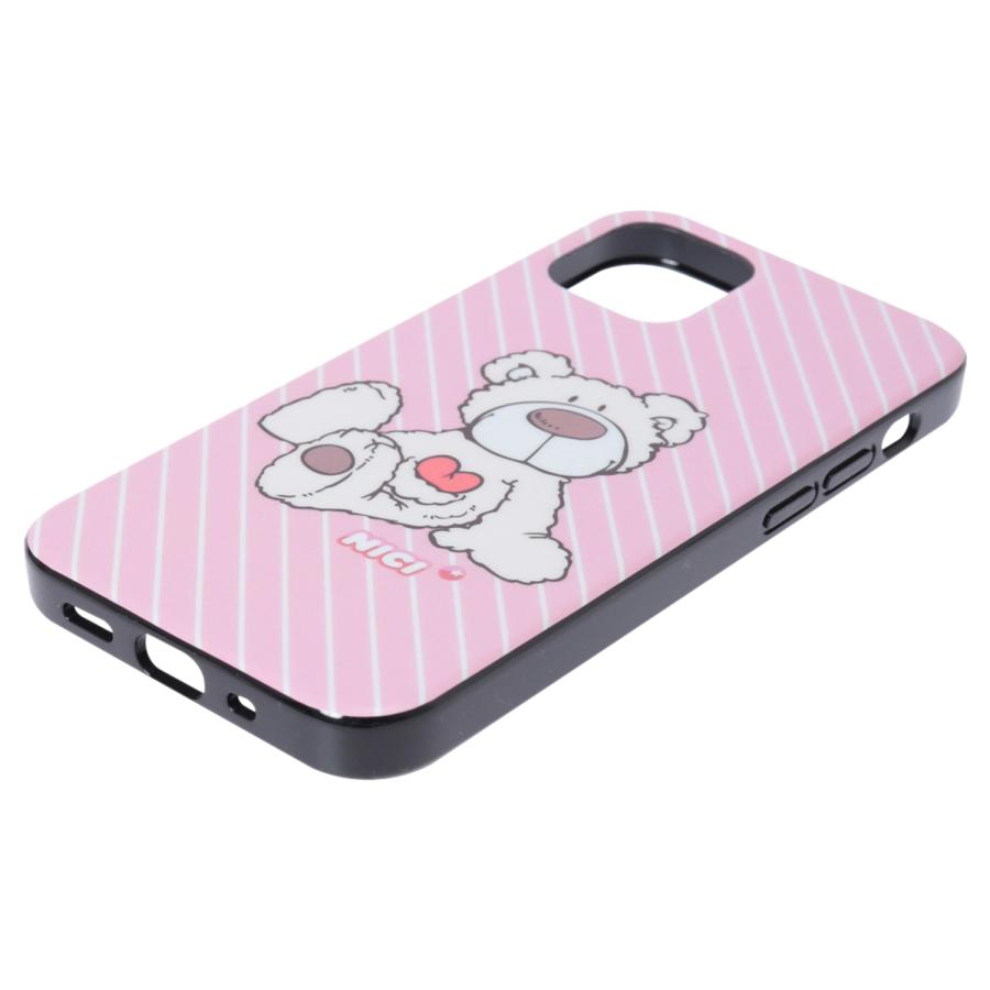 NICI ニキ iPhone 12 12Pro スマホケース 携帯 アイフォン カバー レディース ホワイト グレー ベージュ ブルー 白 iP2061-NC ネコポス可｜goodslabo｜16