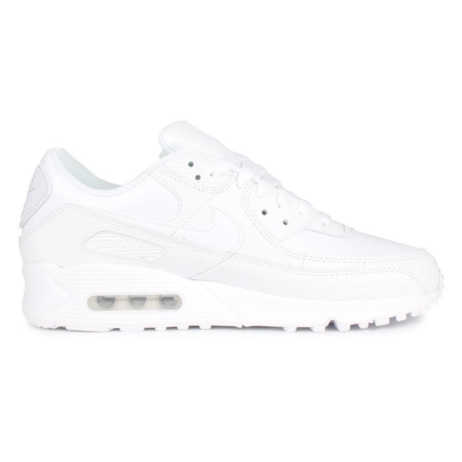 Air max top 90 leather blanche