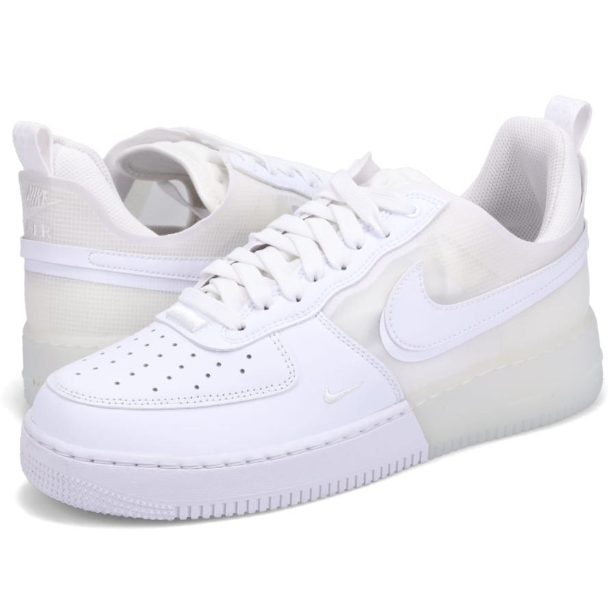 新品 28cm ナイキ エアフォース1 リアクト ホワイト 白 スニーカー