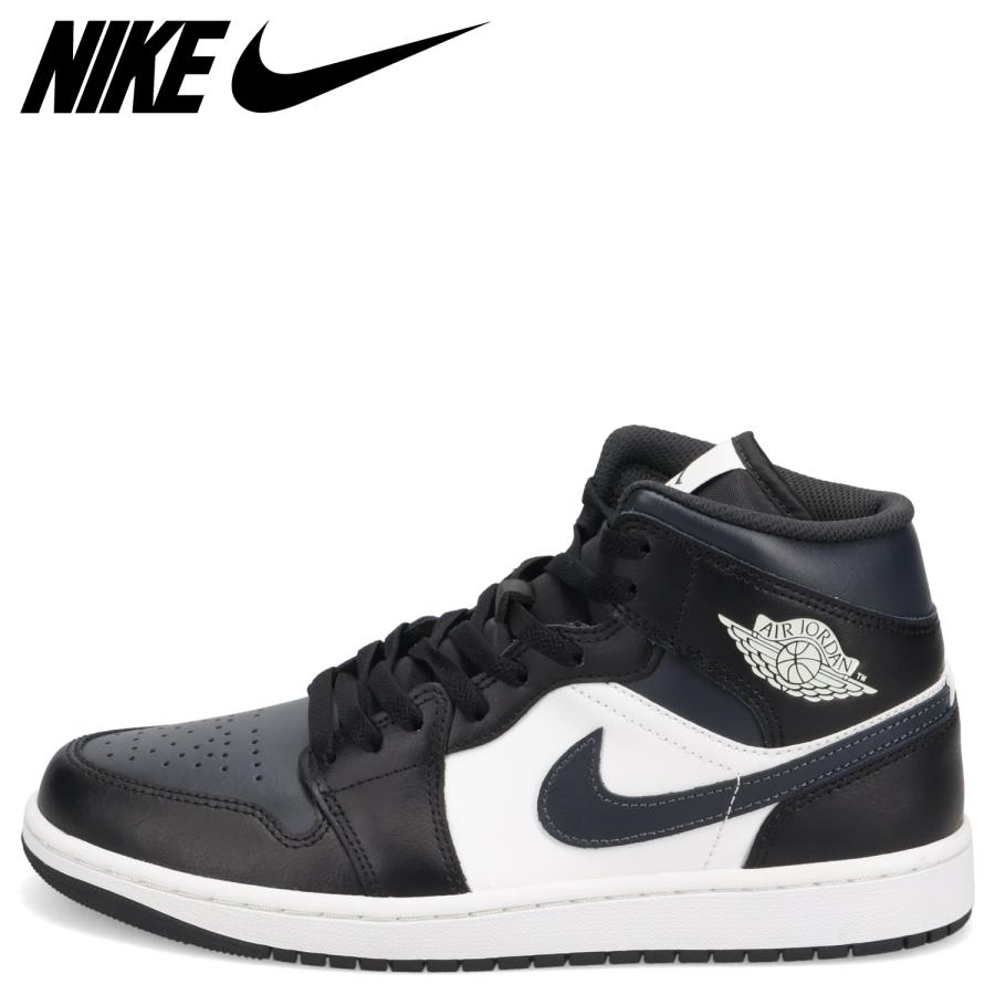 NIKE（ナイキ） エアジョーダン1 ミッド スニーカー メンズ AIR JORDAN