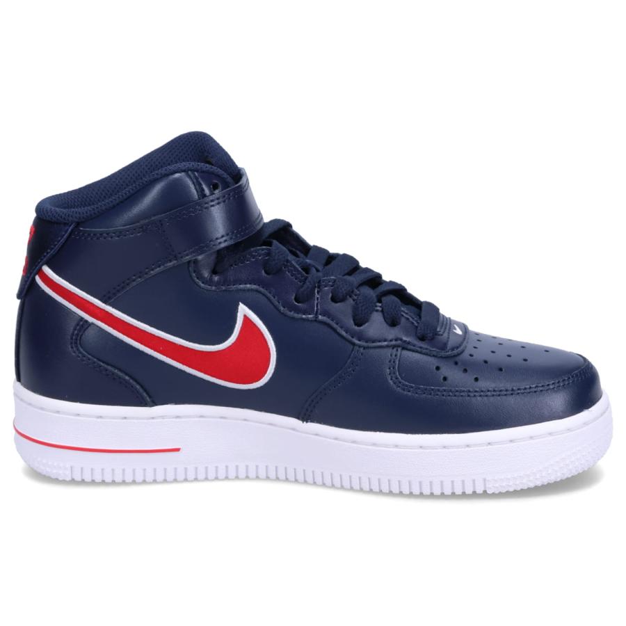 ナイキ NIKE エアフォース1 07 ミッド スニーカー メンズ レディース WMNS AIR FORCE 1 07 MID HOUSTON COMETS FOUR-PEAT ネイビー FJ0728-400｜goodslabo｜02