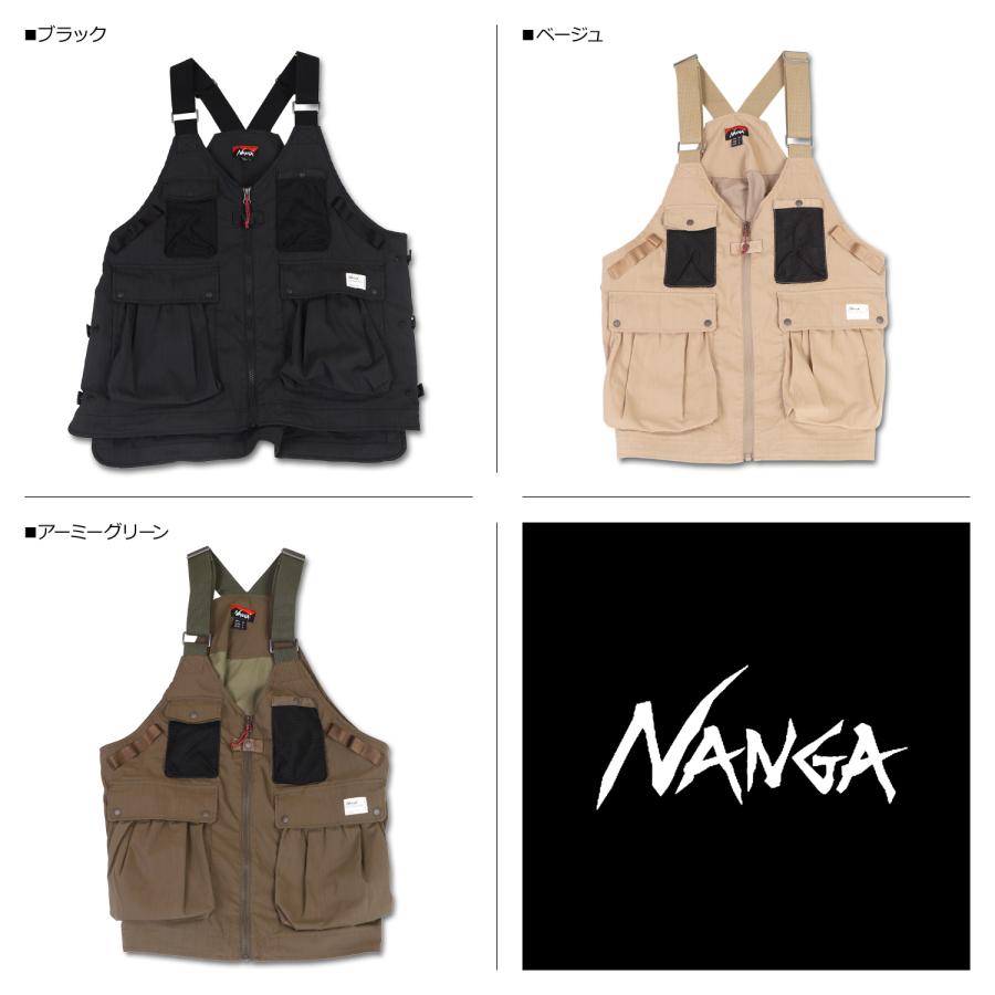 ナンガ NANGA ベスト アウター タキビ リップトップ フィールド メンズ アウトドア TAKIBI RIPSTOP FIELD VEST｜goodslabo｜05