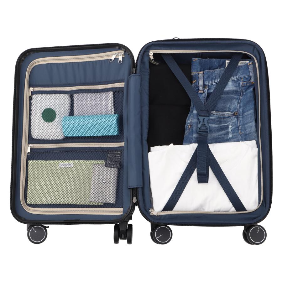 ノーティカ NAUTICA スーツケース キャリーケース キャリーバッグ 36L 43L 機内持ち込み Sサイズ 軽量 拡張 エキスパンダブル 370-1050 | NAUTICA | 10