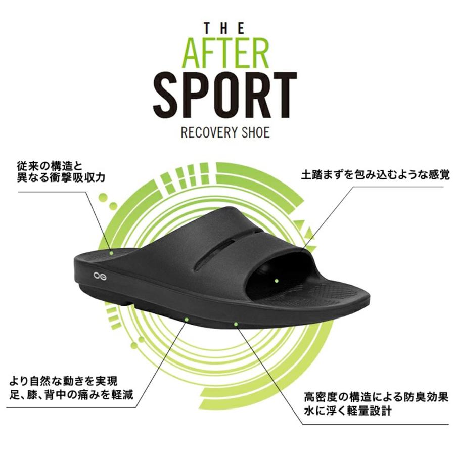OOFOS（ウーフォス） ウーメガ リカバリーサンダル メンズ レディース