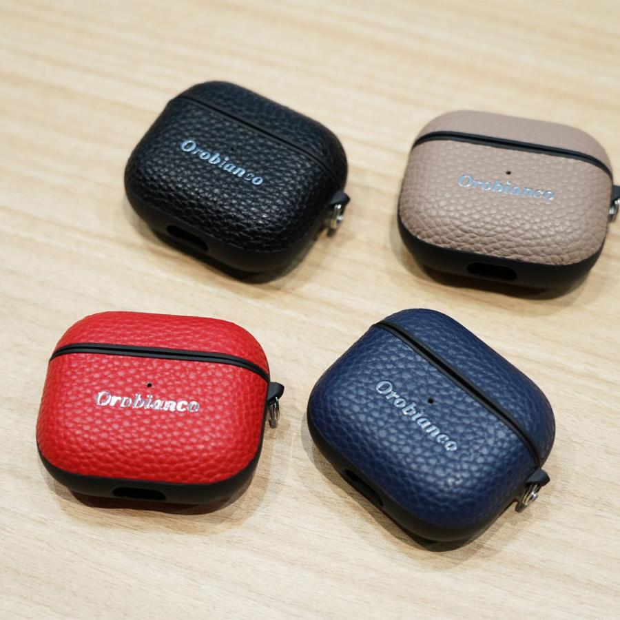 Orobianco オロビアンコ エアーポッズプロ AirPodsケース カバー メンズ PU LEATHER AIRPODS CASE｜goodslabo｜07