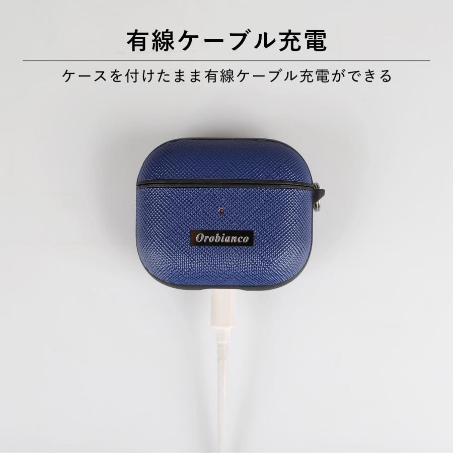 Orobianco オロビアンコ エアーポッズ 第3世代 AirPods 3 ケース カバー メンズ PU LEATHER AIRPODS3 CASE｜goodslabo｜11