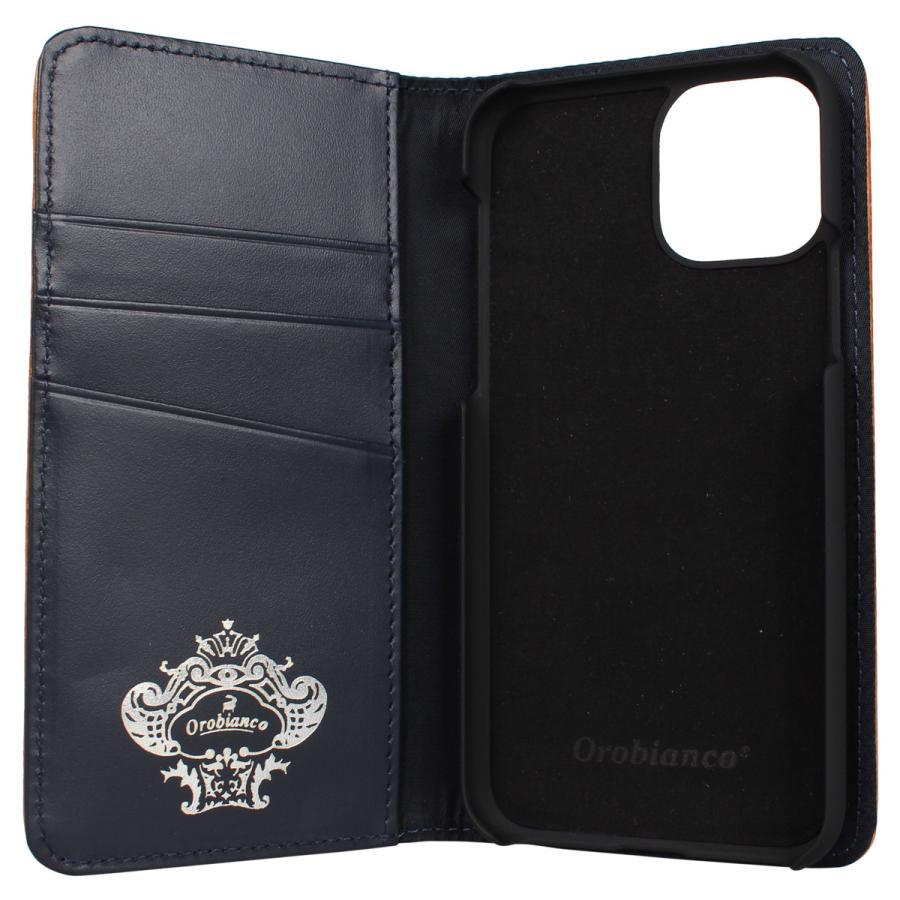 Orobianco ブックタイプケース 黒 iPhoneXR用