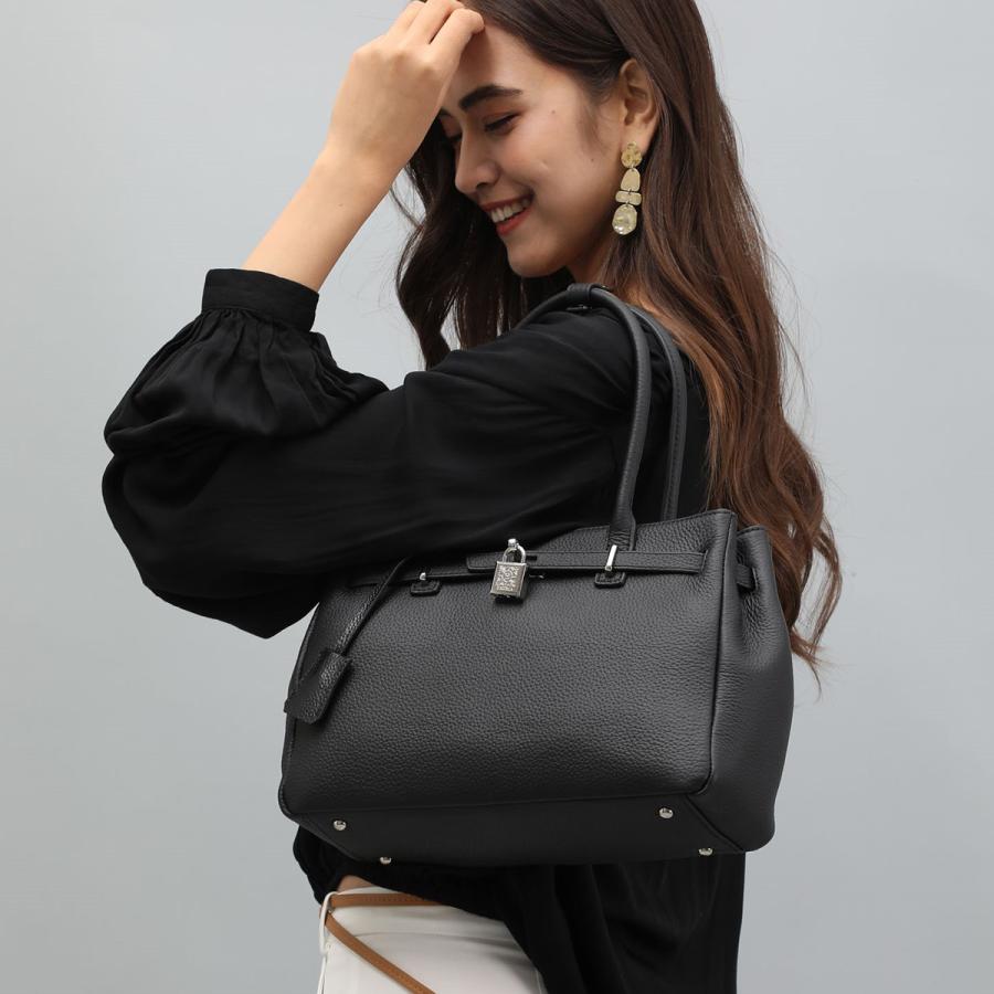 PADMA（パドマ） ハンドバッグ レディース HAND BAG ブラック ベージュ 