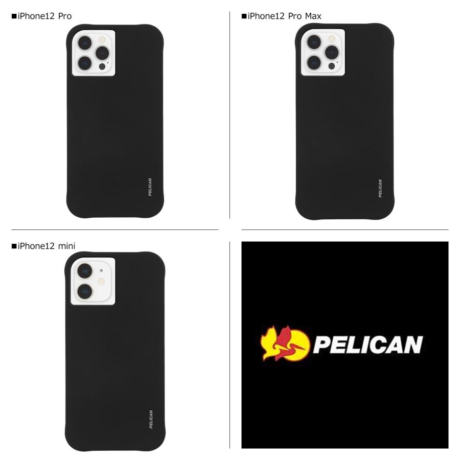 ペリカン PELICAN iPhone12 Pro 12 Pro MAX 12 mini ケース メンズ レディース スマホケース 携帯 アイフォン RANGER ブラック 黒｜goodslabo｜02