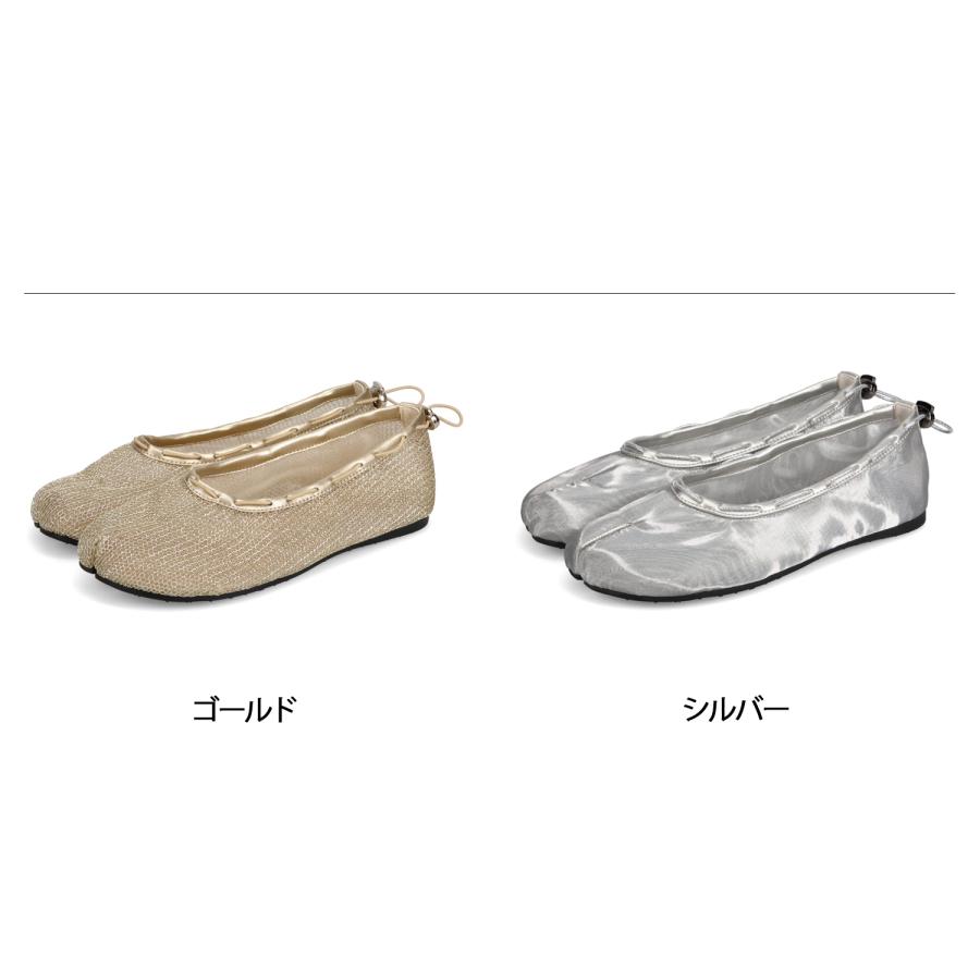 PAES（ペイズ） フラットシューズ パンプス スリッポン 足袋