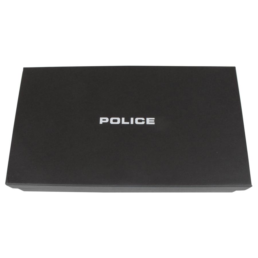 POLICE ポリス 財布 長財布 メンズ ラウンドファスナー レザー CIRCUIT  