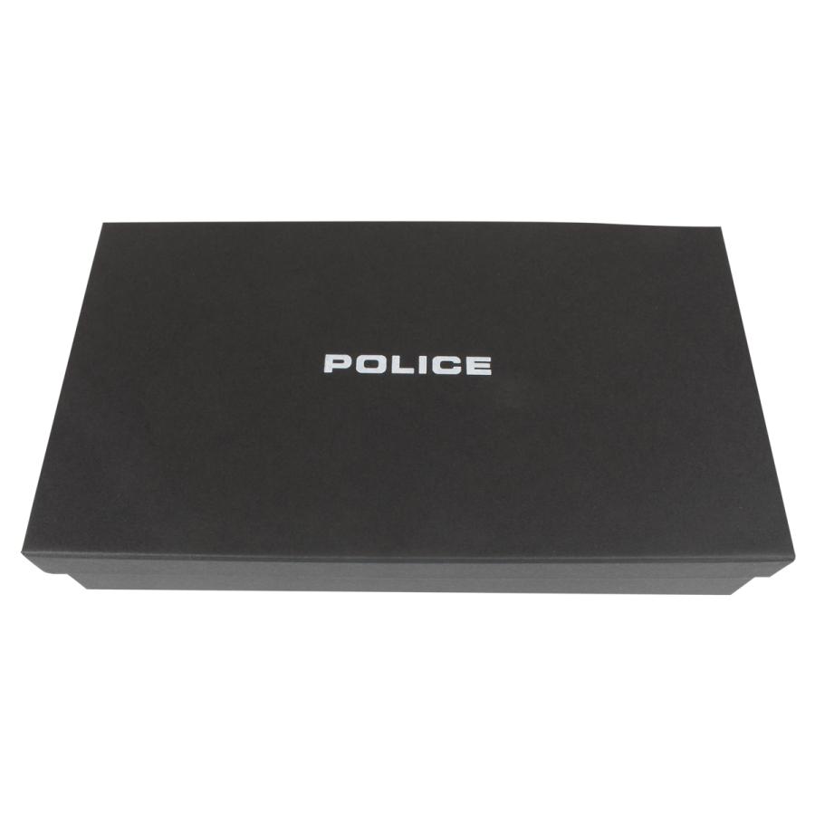 POLICE（ポリス） 長財布 メンズ ラウンドファスナー レザー TERAIO