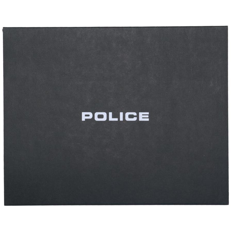 POLICE（ポリス） ラウンドショートウォレット 財布 二つ折り メンズ