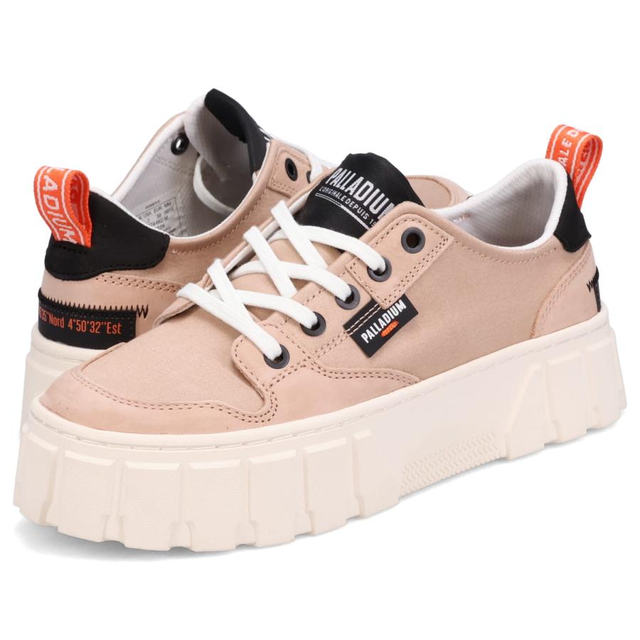 パラディウム PALLADIUM スニーカー パラタワー ロー レディース PALLATOWER LO ベージュ 98574-662 PALLADIUM（パラディウム） スニーカー パラタワー ロー レディース