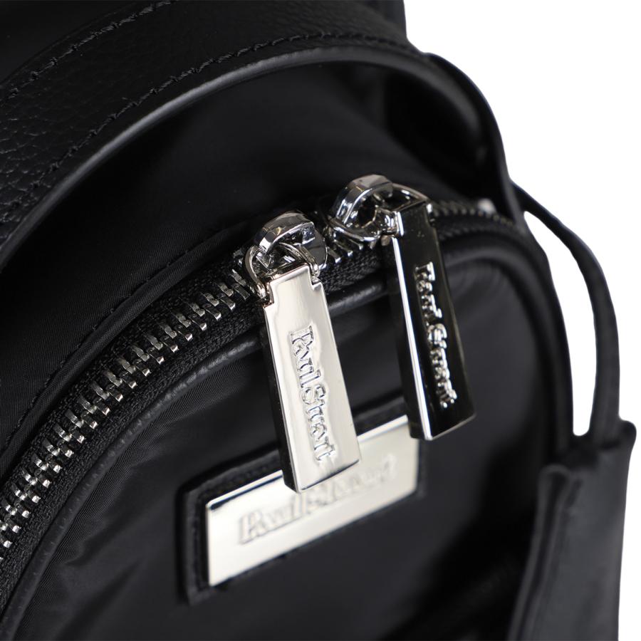 【高級シボ革】Paul Stuart ポールスチュアート　レザー ボディバッグ 高級シボ革】Paul Stuart ポールスチュアートレザー ボディバッグ