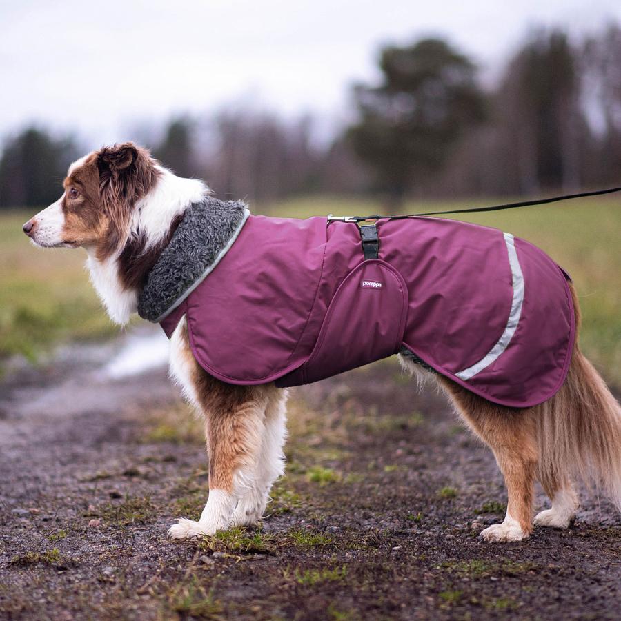 Pomppa ポムッパ ドッグウェア ドッグコート ドッグジャケット 犬用 耐久 防水 防風 保温 TOPPA POMPPA グレー グリーン パープル_16
