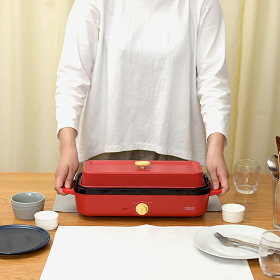 PRISMATE プリズメイト スリム ホットプレート たこ焼き 焼肉 鍋 電気