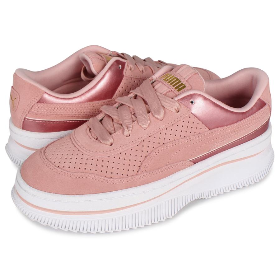 PUMA（プーマ） スニーカー レディース 厚底 デバ DEVA SOFT ピンク 