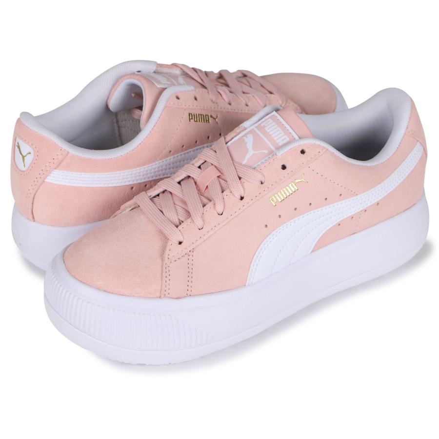 Puma プーマ スウェード マユ スニーカー レディース スエード 厚底 Suede Mayu ピンク 03 Puma 03 Goods Lab Plus 通販 Yahoo ショッピング