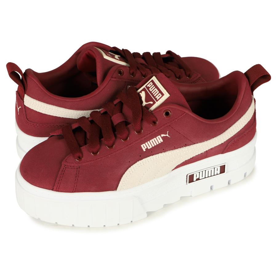 人気ブランドのpuma プーマ メイズ ウィメンズ スニーカー レディース 厚底 Mayze Womens レッド シューズ レディースファッション ファッション 10 0 Www Hjpilar Com