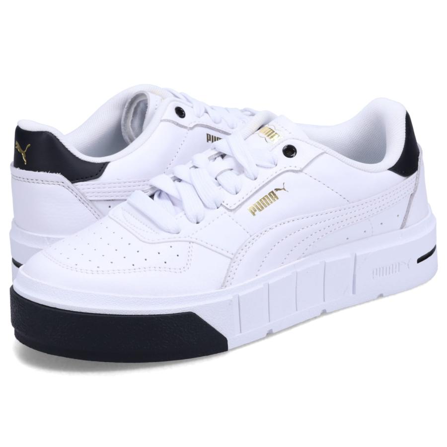PUMA（プーマ） スニーカー レディース 厚底 カリ コート レザー ウィメンズ CALI COURT LTH WNS ホワイト 白 ...