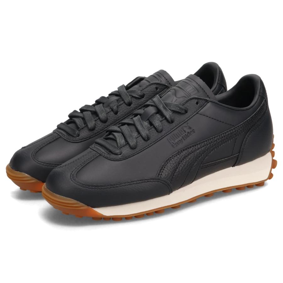 PUMA（プーマ） スニーカー イージーライダー レディース レザー EASY RIDER LEATHER ブラック 黒 399029 ...