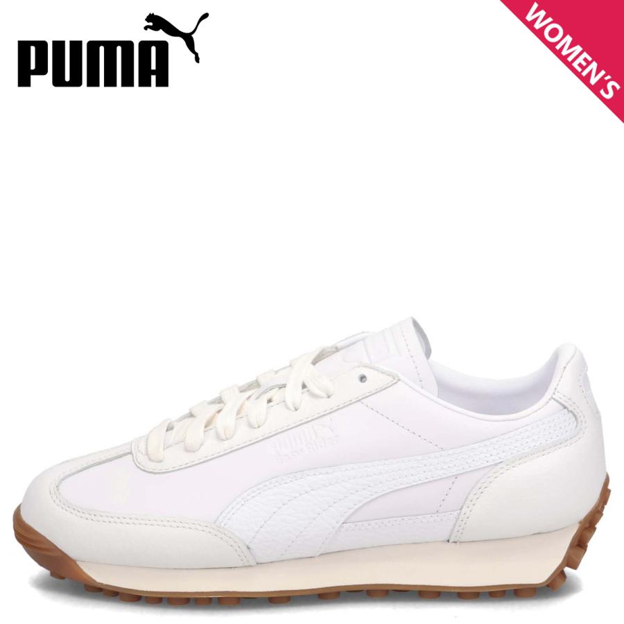PUMA（プーマ） スニーカー イージーライダー レディース レザー EASY RIDER LEATHER ホワイト 白 399029 超 ...
