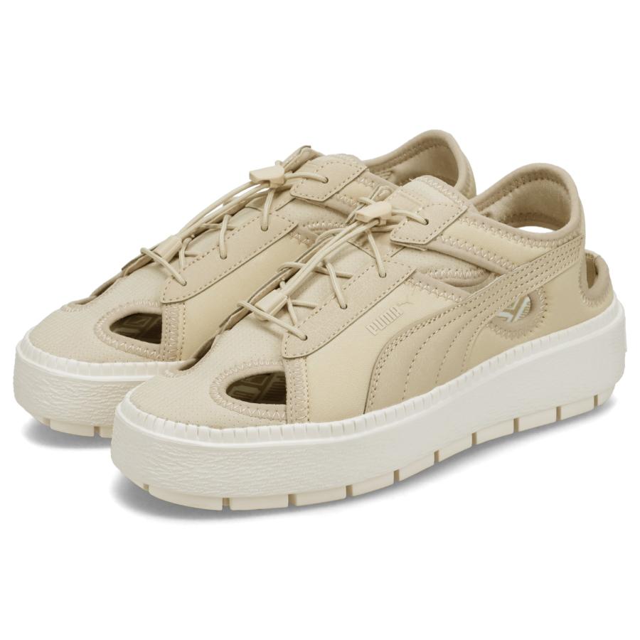 PUMA プーマ スニーカー サンダル プラットフォーム トレース ライト ミュール レディース 厚底 PLATFORM TRACE LITE MULE MU ベージュ 399153-02｜goodslabo｜02