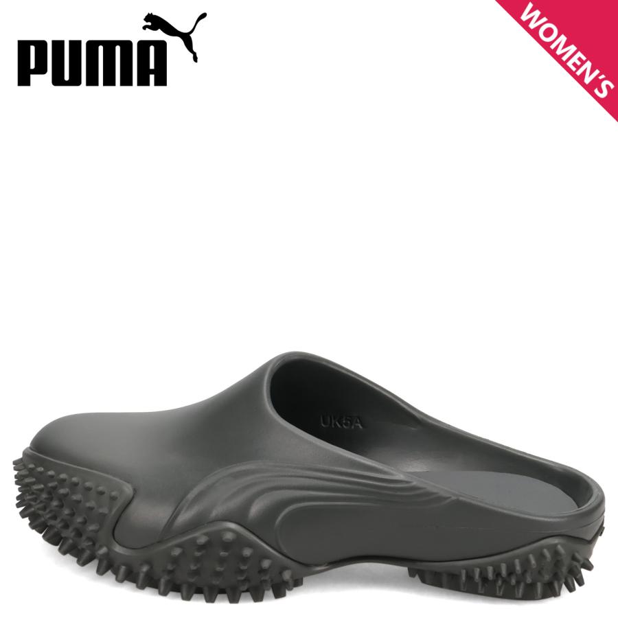 プーマの モストロ ミュール Mostro Mule グレー サイズ27 PUMA（プーマ） スニーカー スリッポン モストロ ミュール レディース