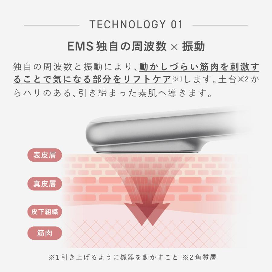 リデ Re・De スハダ 美顔器 スティック美顔器 光美顔器 メンズ レディース LED EMS 音波振動 温熱 充電式 軽量 コンパクト Suhada FM01Aの画像