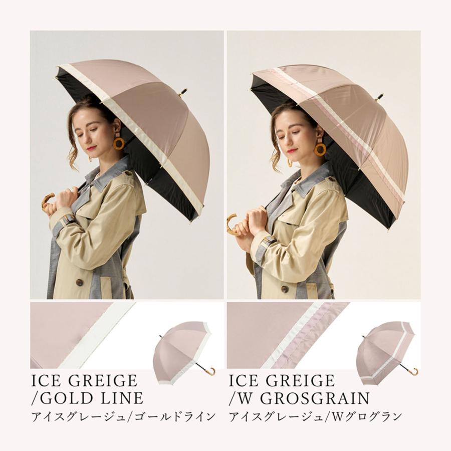日傘 長傘 軽量 晴雨兼用 遮光率100% 遮熱 UVカット 日焼け 紫外線 熱中症 対策 レフューム Refume レディース 280g 無地 REFU-0002 | Refume | 18