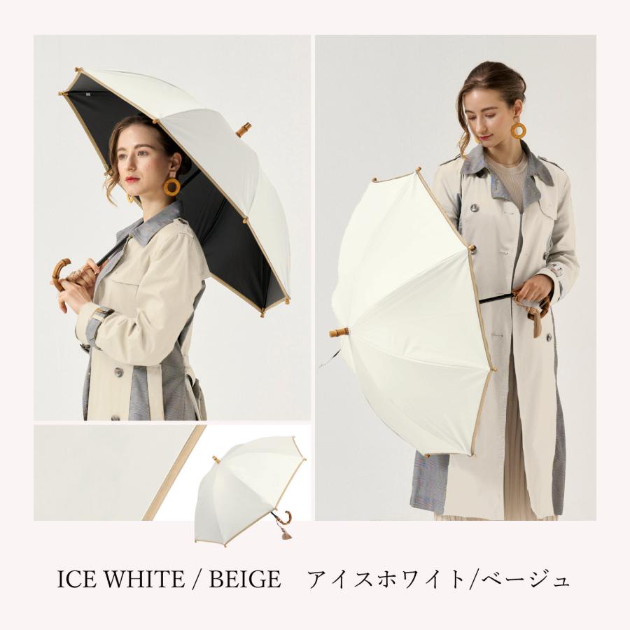 Refume 日傘 長傘 完全遮光 遮光率100% 軽量 遮光 晴雨兼用 UV