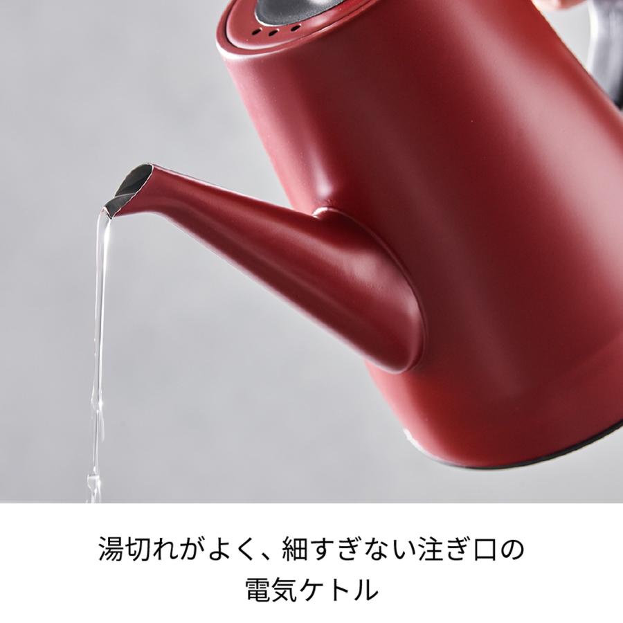 recolte（レコルト） 電気ケトル ステンレス CLASSIC KETTLE CLAIR RCK