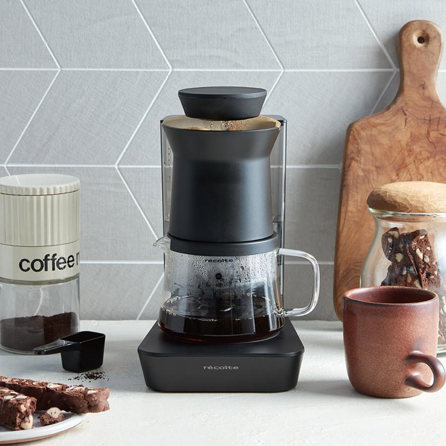 recolte（レコルト） コーヒーメーカー コーヒーマシーン 4杯 Rain