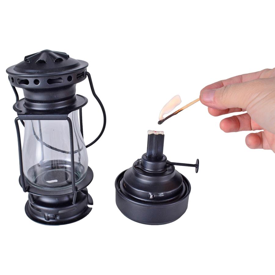 ロスコ ROTHCO ランタン タクティカルランタン オイルランタン アンティーク 110ml 非加圧式 TACTICAL LANTERN ブラック 黒 41043_17