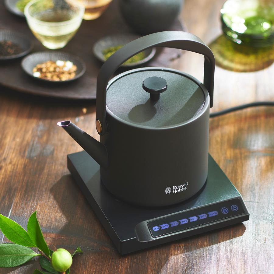 美品　2024年製　ラッセルホブス 温度調整タイプ電気ケトル 楽天市場】電気ケトル おしゃれ 【特典付き】 ラッセルホブス