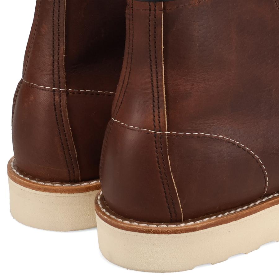 Red Wing レッドウイング 8138 ダークブラウン レザー RED WING SHOES（レッドウィング） RED WING ブーツ 6インチ