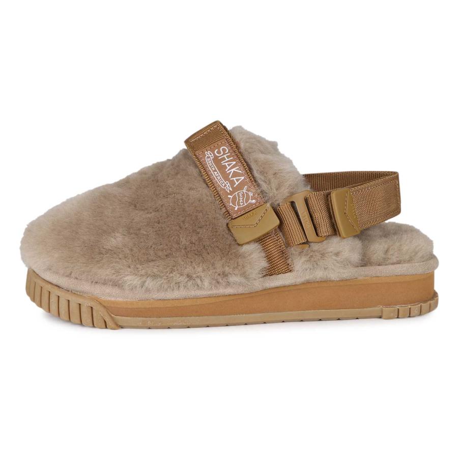 SHAKA ムートンクロッグサンダル SNUG CLOG MOUTON SHAKA 厚底ショートムートンブーツ SHORT MOUTON BOOTIE CHUNKY