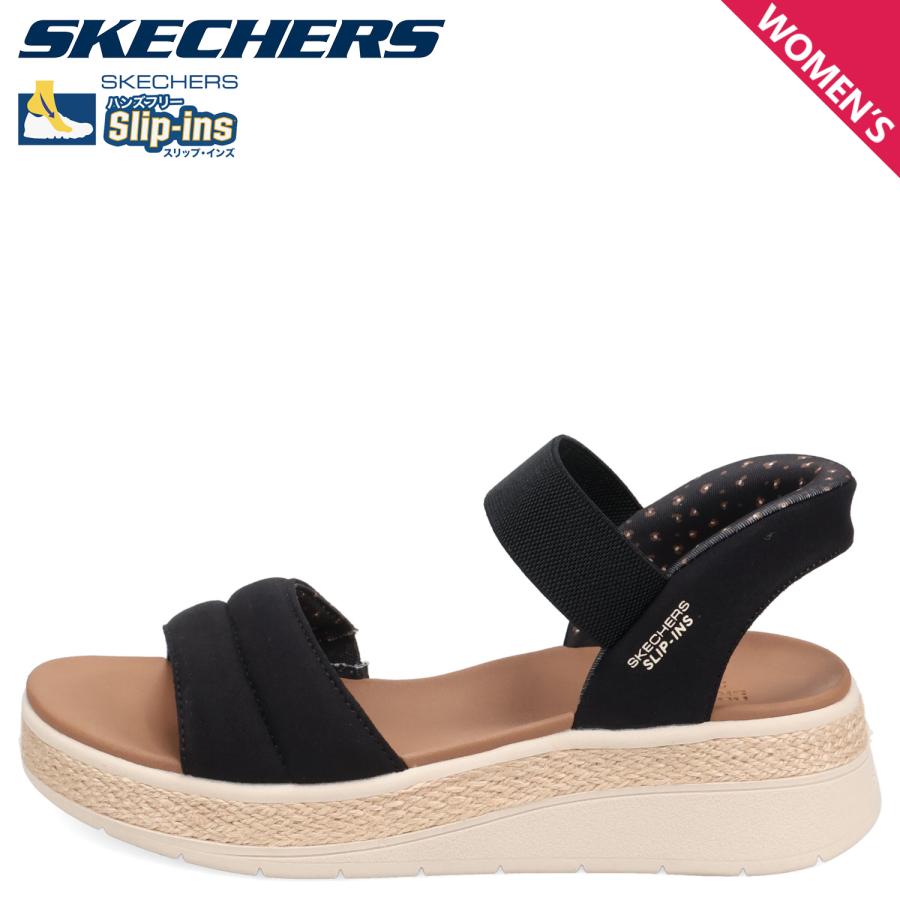期間限定7／31までSKECHERS BOBS スリッポンサンダル ブラック SKECHERS BOBS ブラック サンダル - メルカリ